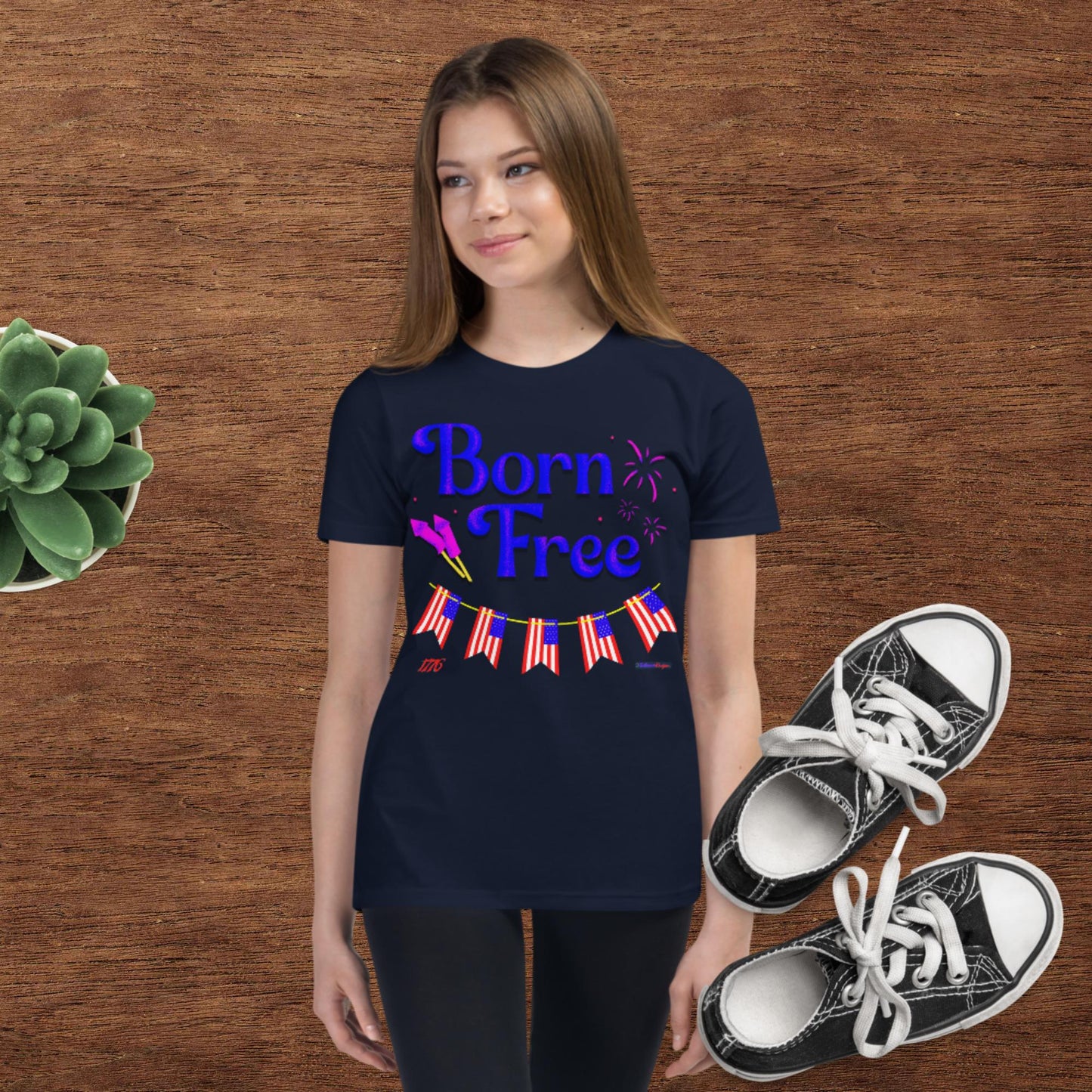 Born Free Youth Short Sleeve T-Shirt