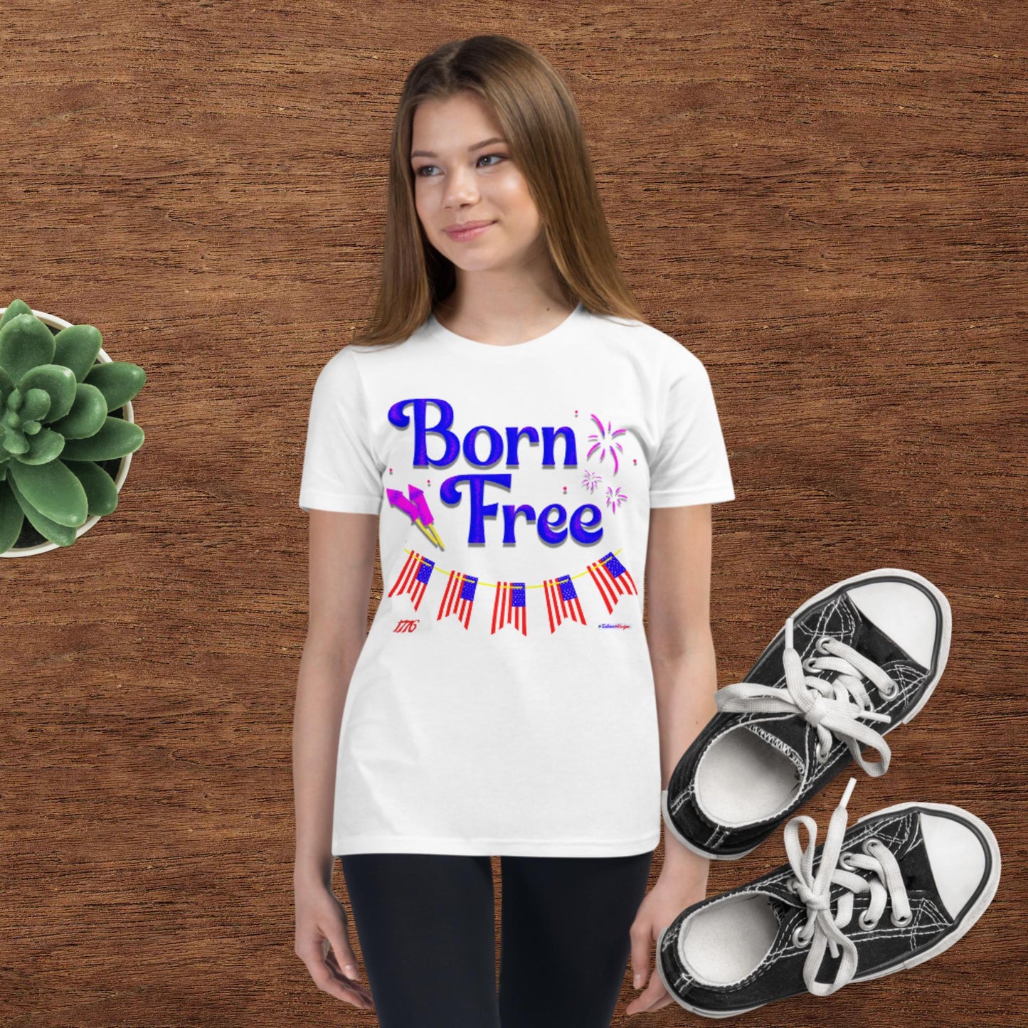 Born Free Youth Short Sleeve T-Shirt