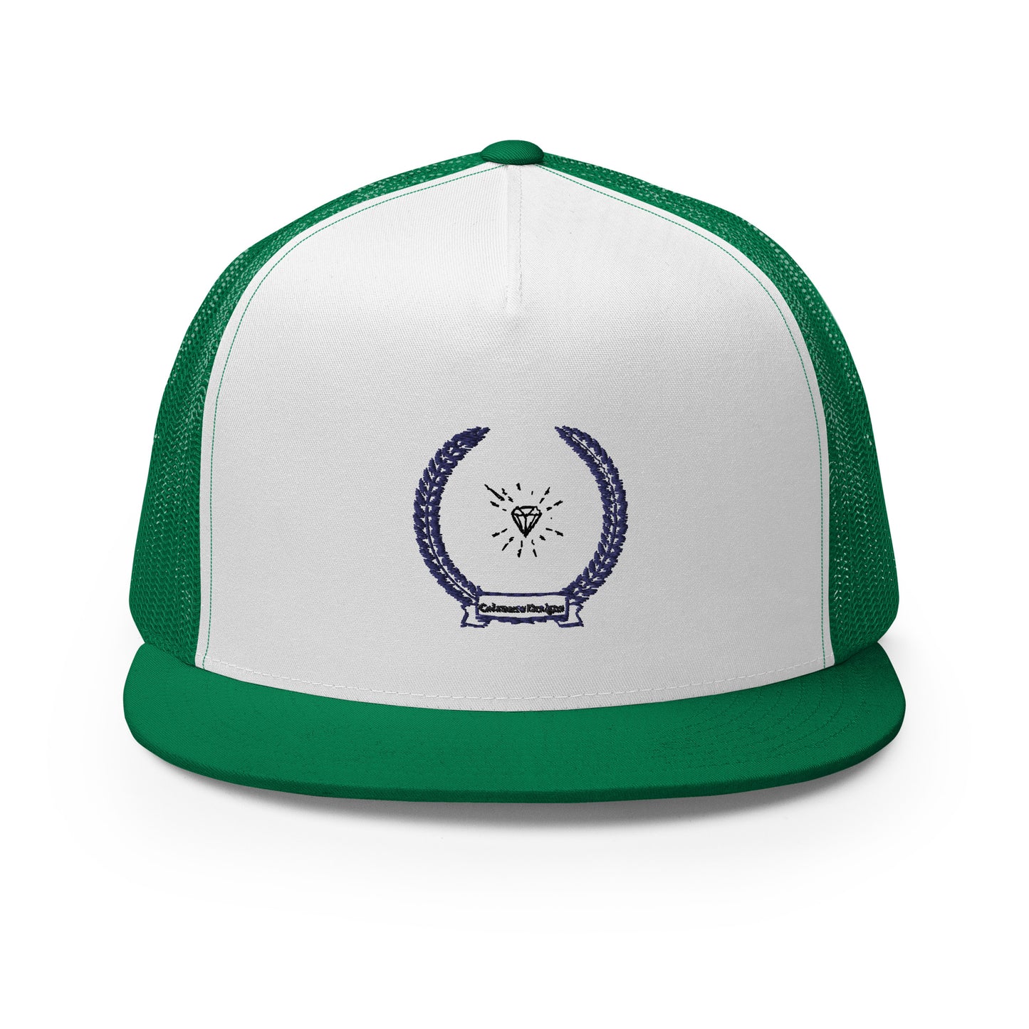 Diamond in Coats of Arms, Calmness Designs,   Trucker Cap