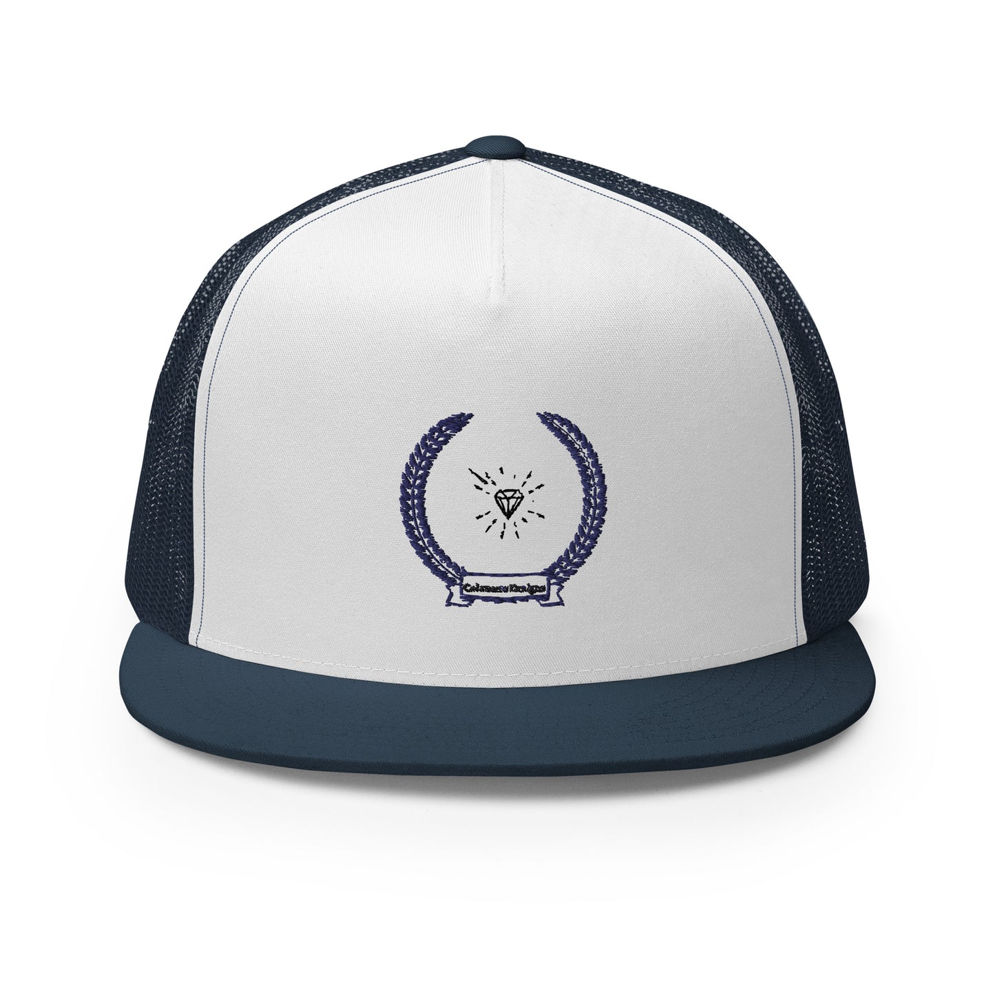 Diamond in Coats of Arms, Calmness Designs,   Trucker Cap