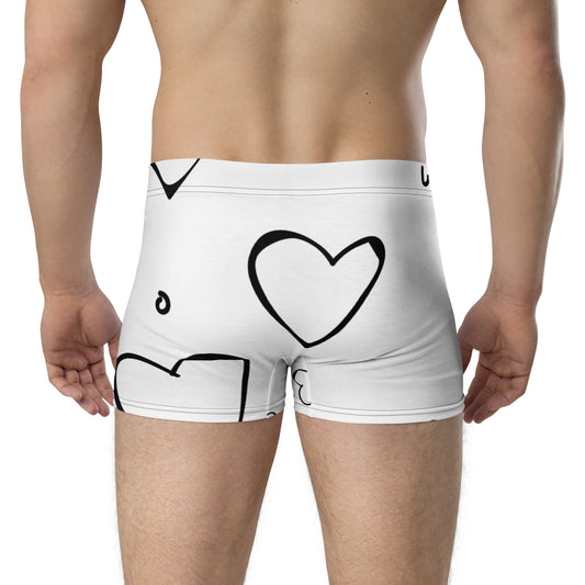 Three Hearts,  Calmness Designs,    Boxer Briefs