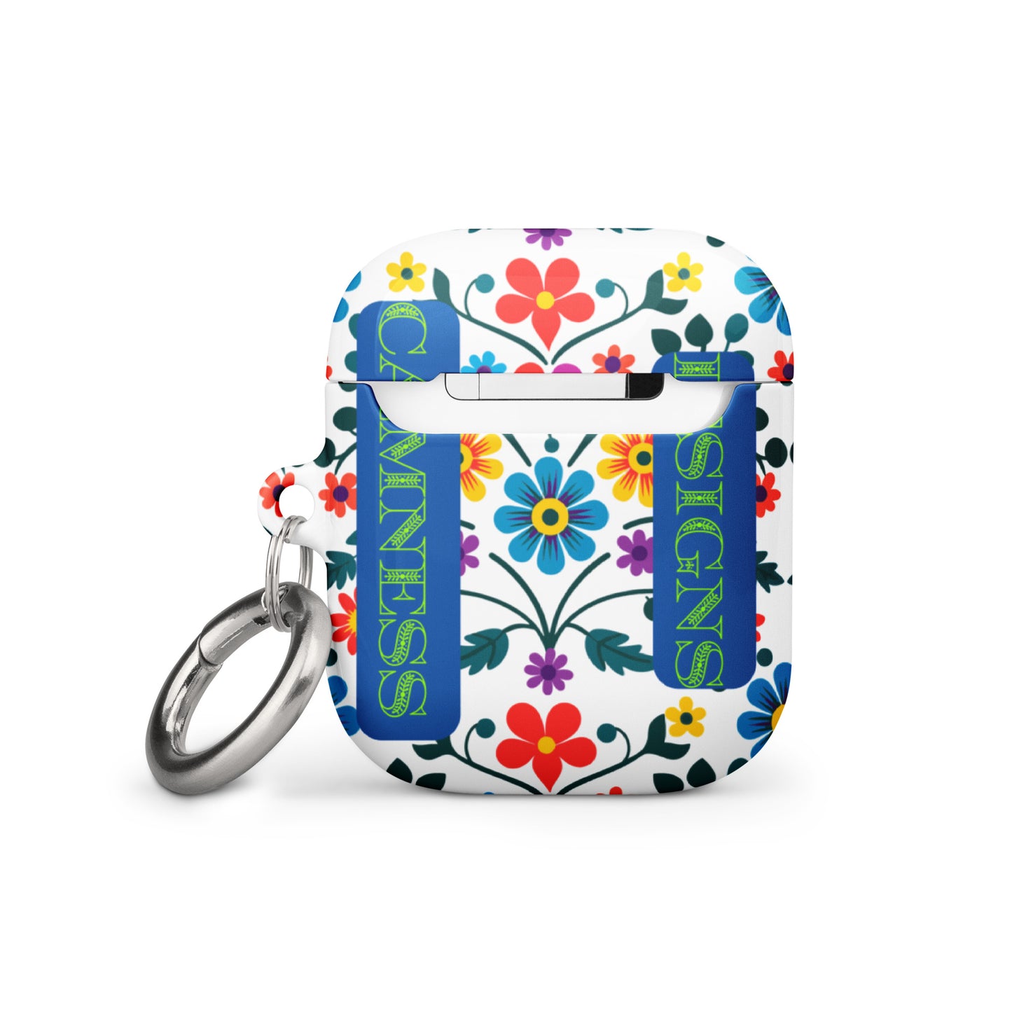 Mexican Embroidery Seamless Pattern, CALMNESS DESIGNS,  Creative Designer's, Case for AirPods®