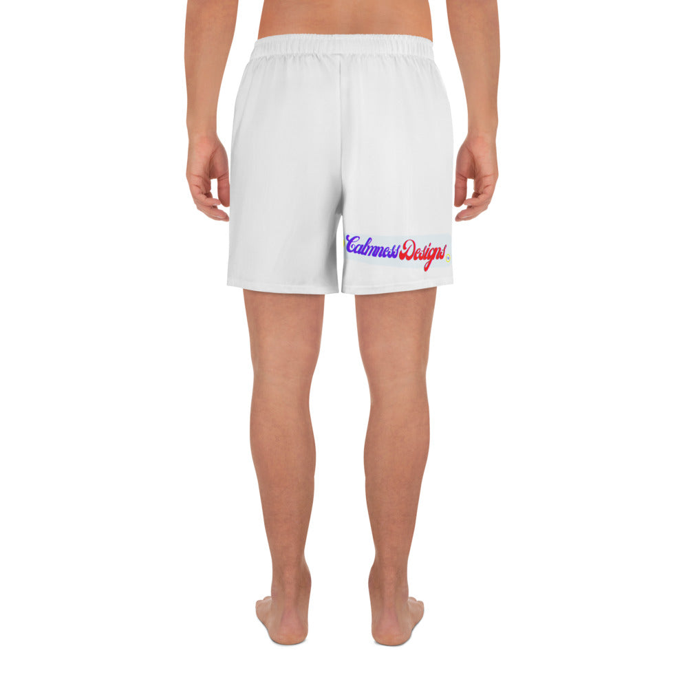 Calmness Designs, MIAMI,  Men's Recycled Athletic Shorts