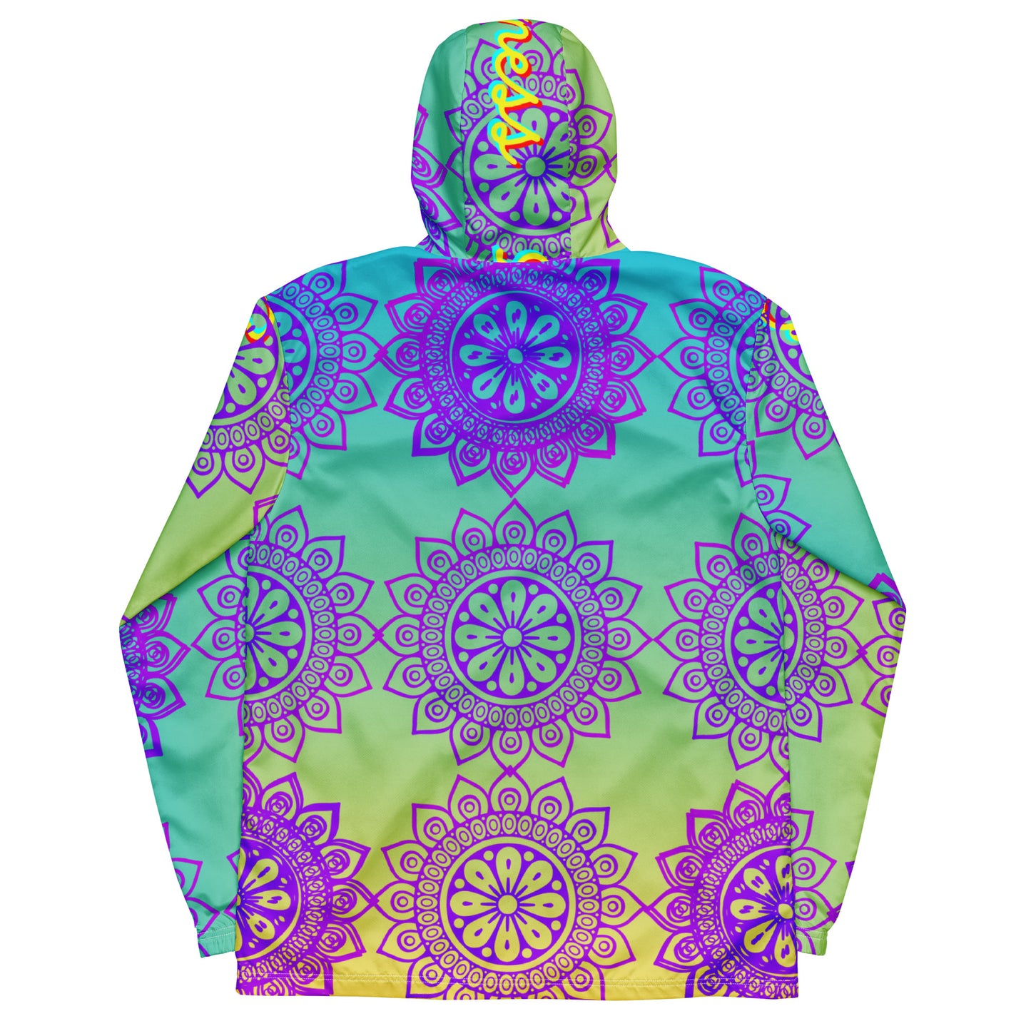 Luxury Mandala Designs, CALMNESS DESIGNS,  Creative Designer's,  Men’s windbreaker