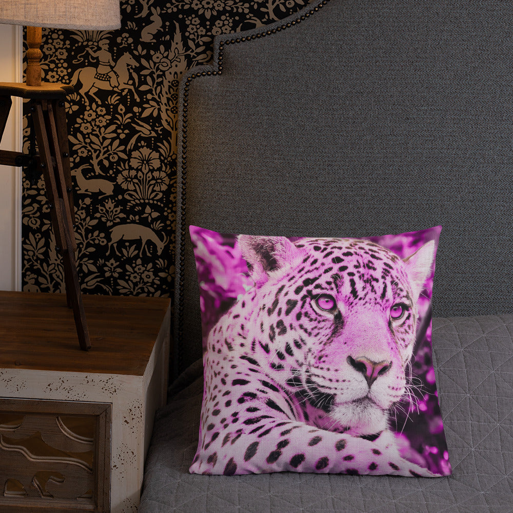 Beautiful Tiger Head   Premium Pillow