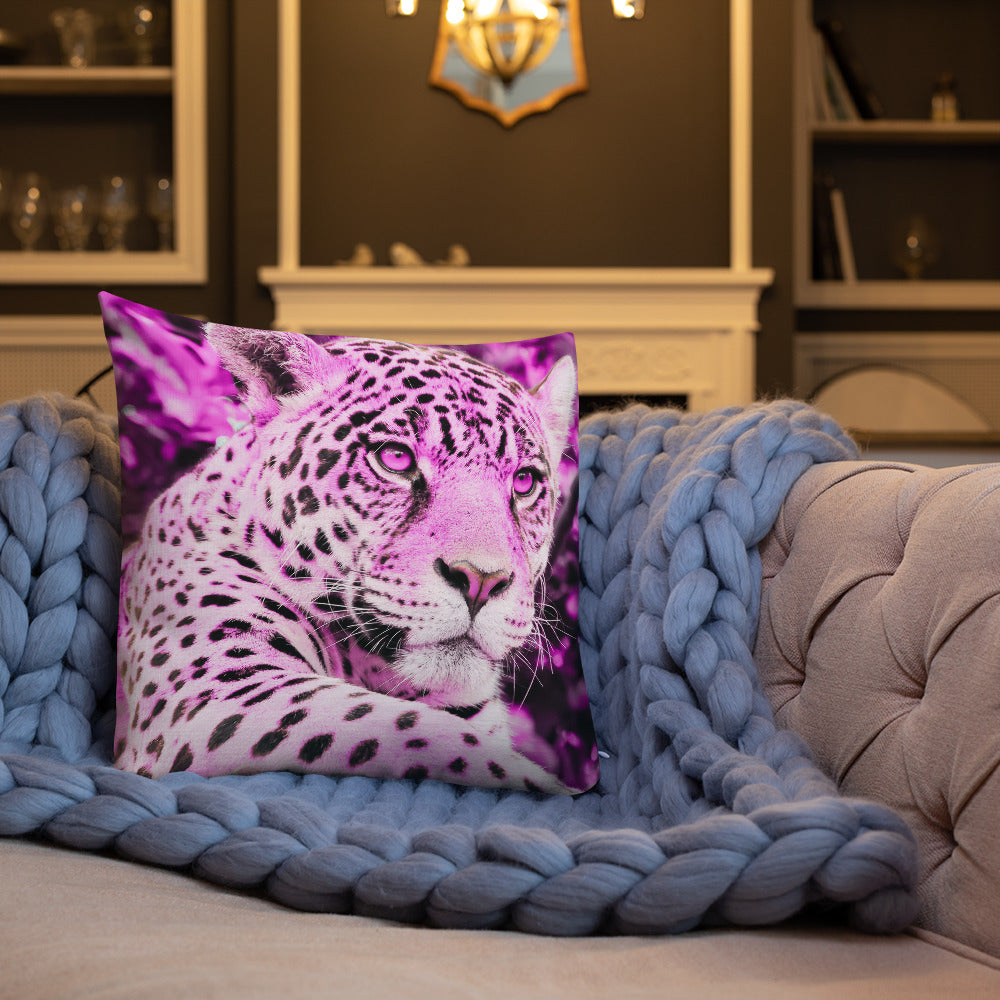 Beautiful Tiger Head   Premium Pillow