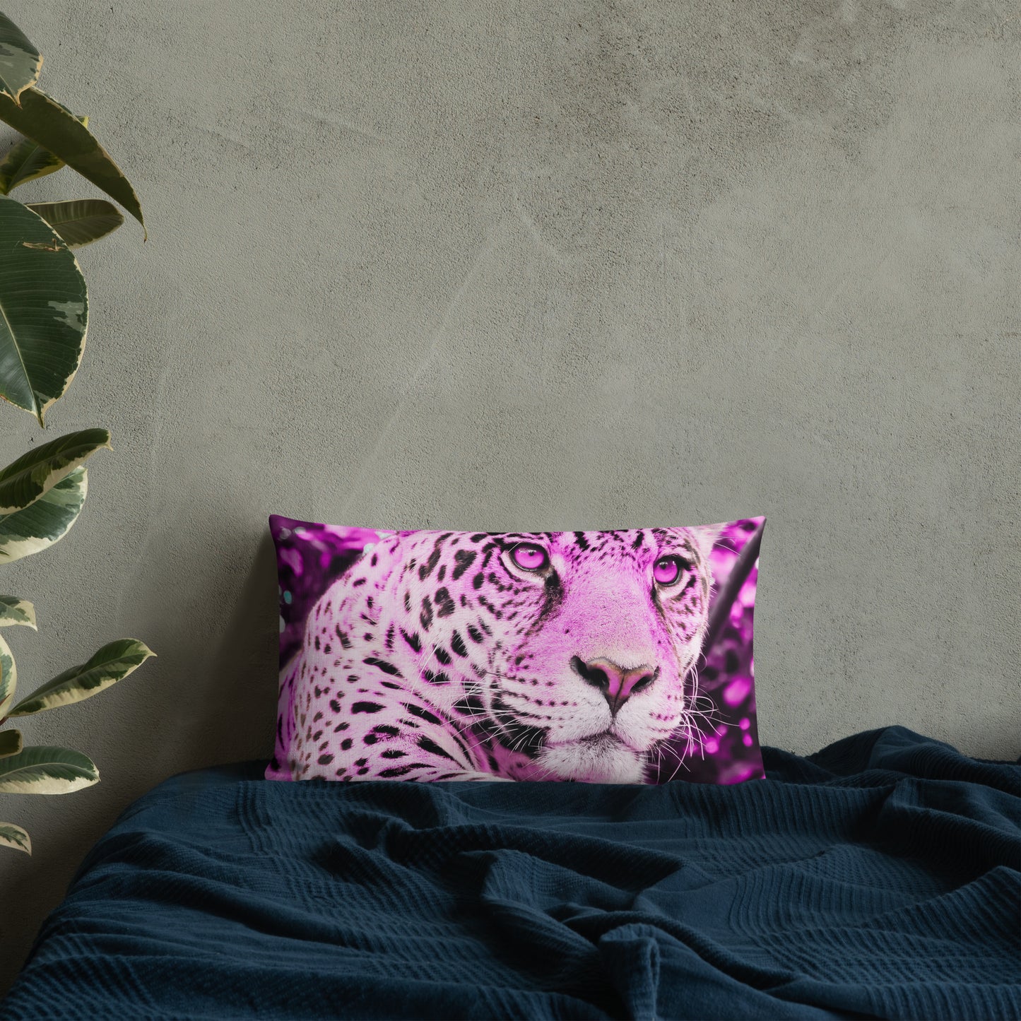 Beautiful Tiger Head   Premium Pillow