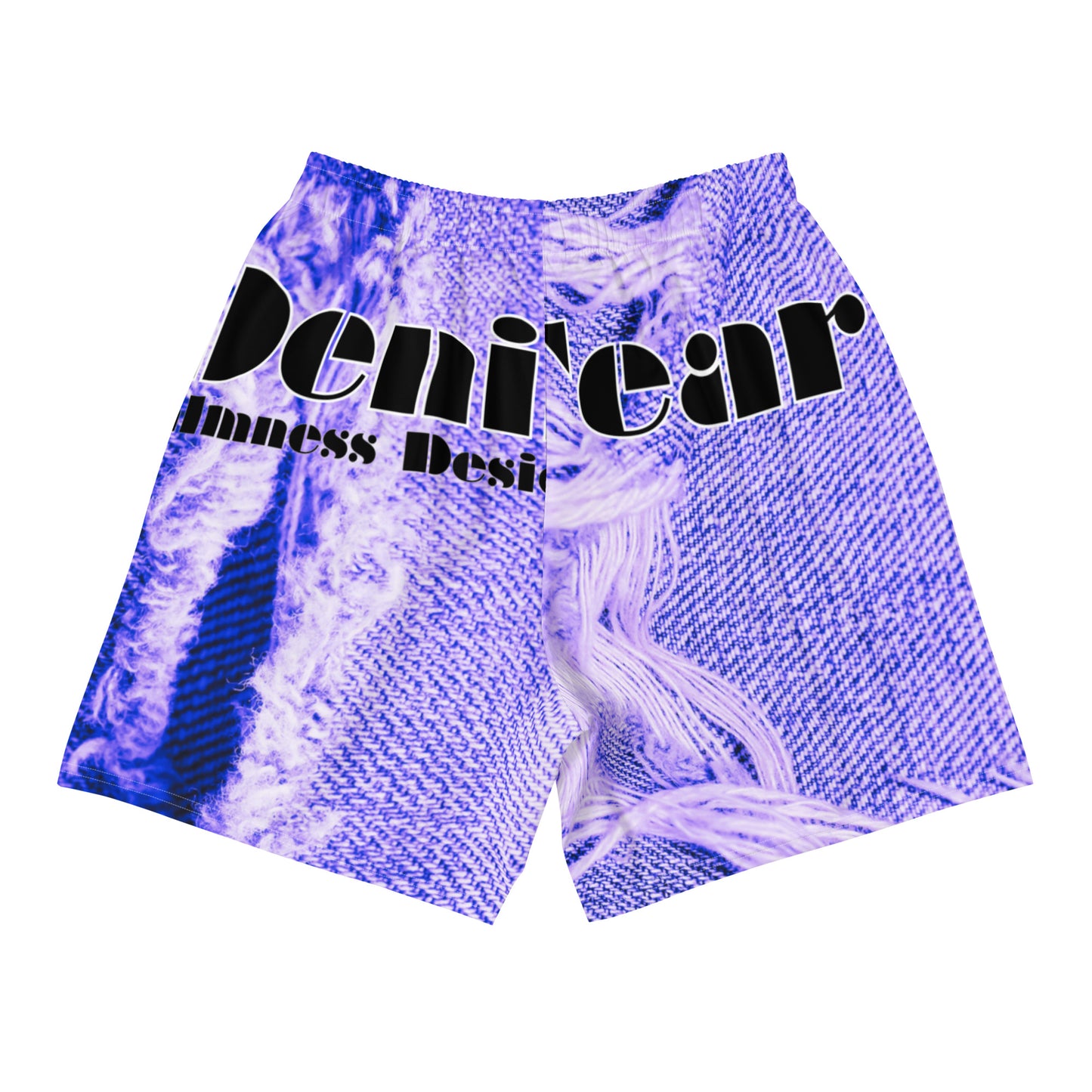 Denim Tear, Calmness Designs, Tear on Denim, Old Jeans,  All-Over Print Unisex Athletic Long Shorts