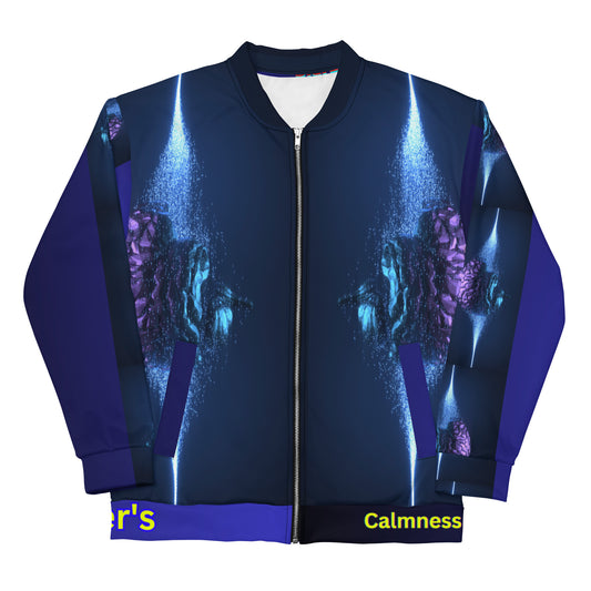 BRAIN'S Matter's, Calmness Designs,   Unisex Bomber Jacket