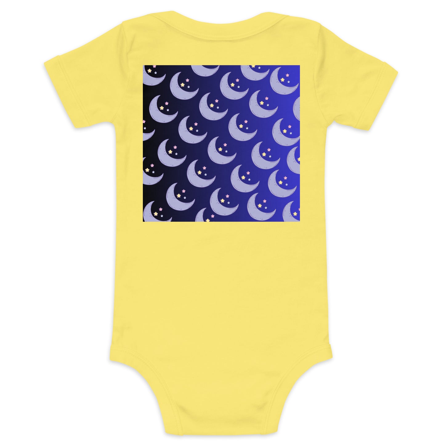 Baby Moon and Stars,  CALMNESS DESIGNS,  Creative Designer's, Baby short sleeve one piece