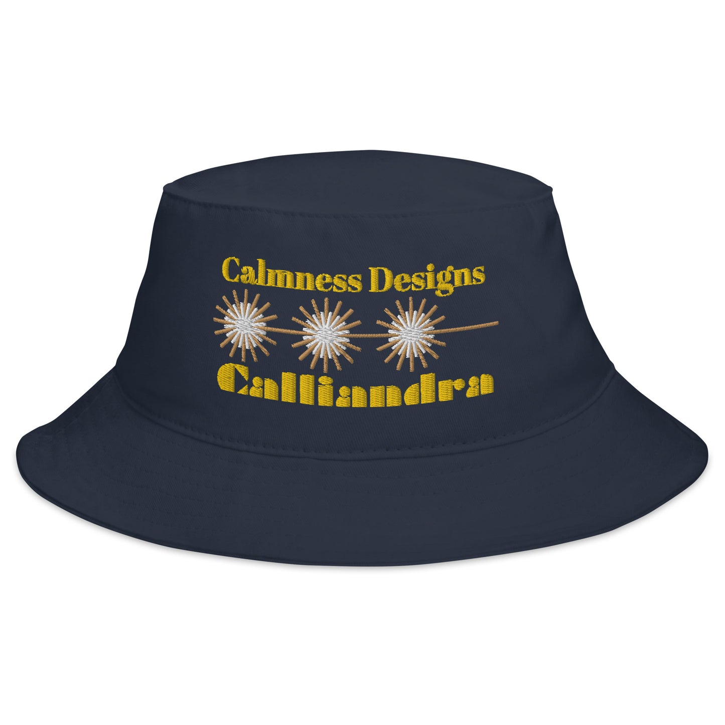 Elegant Geometric Calliandra, CALMNESS DESIGNS,  Creative Designer's,  Bucket Hat