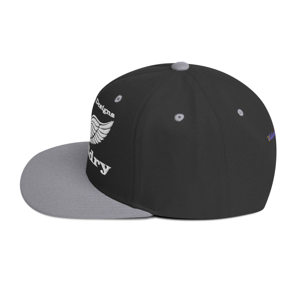 Wings for Heraldry,  CALMNESS DESIGNS,  Creative Designer's,  Snapback Hat