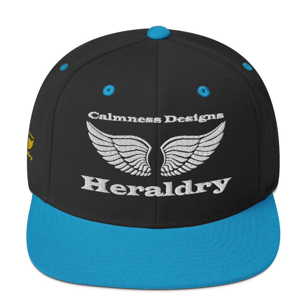 Wings for Heraldry,  CALMNESS DESIGNS,  Creative Designer's,  Snapback Hat