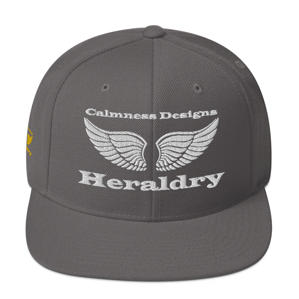 Wings for Heraldry,  CALMNESS DESIGNS,  Creative Designer's,  Snapback Hat