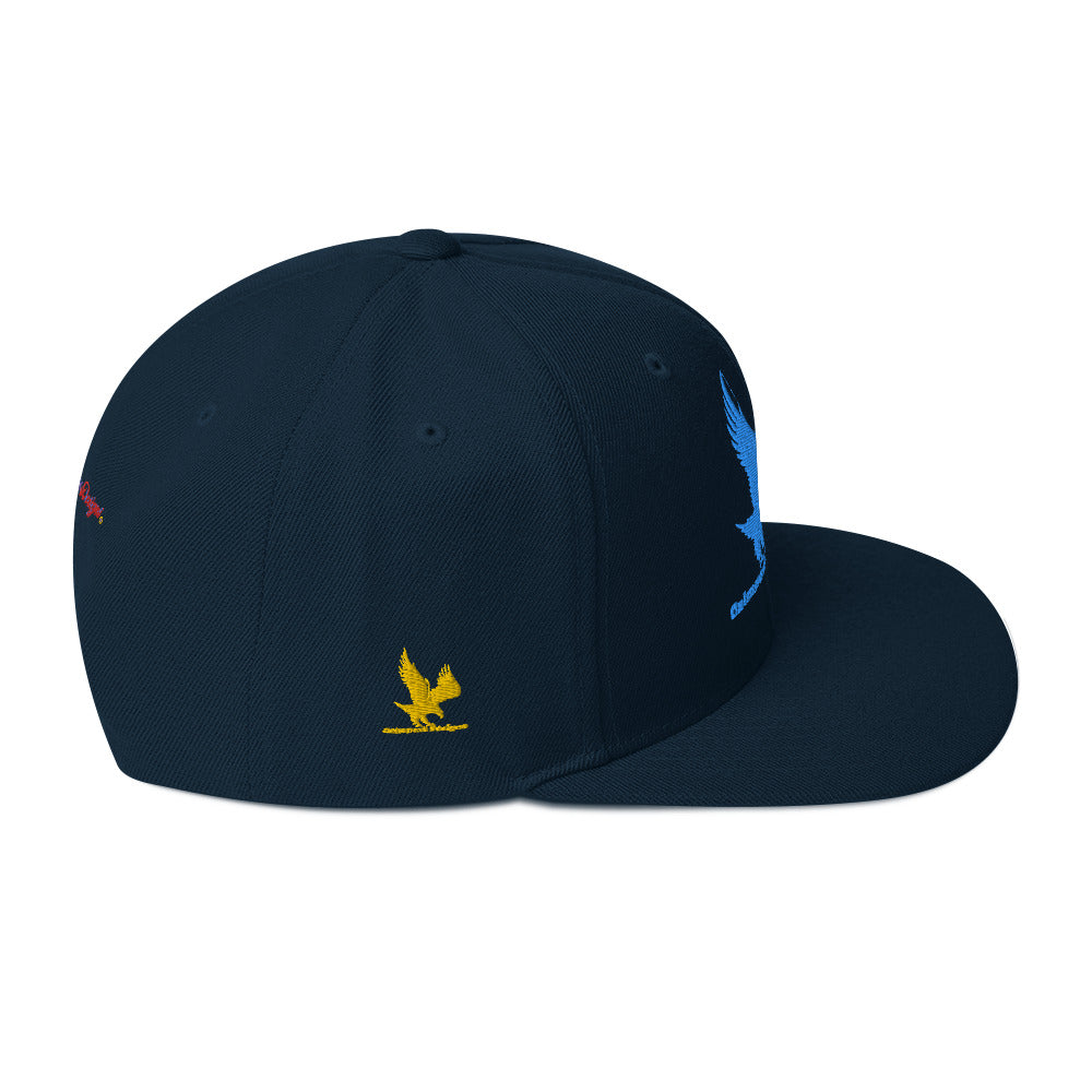 Flying Eagle,  CALMNESS DESIGNS,  Creative Designer's, Snapback Hat