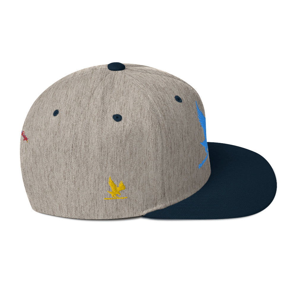 Flying Eagle,  CALMNESS DESIGNS,  Creative Designer's, Snapback Hat