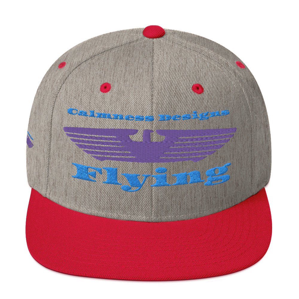 Flying Eagle,  CALMNESS DESIGNS,  Creative Designer's, Snapback Hat