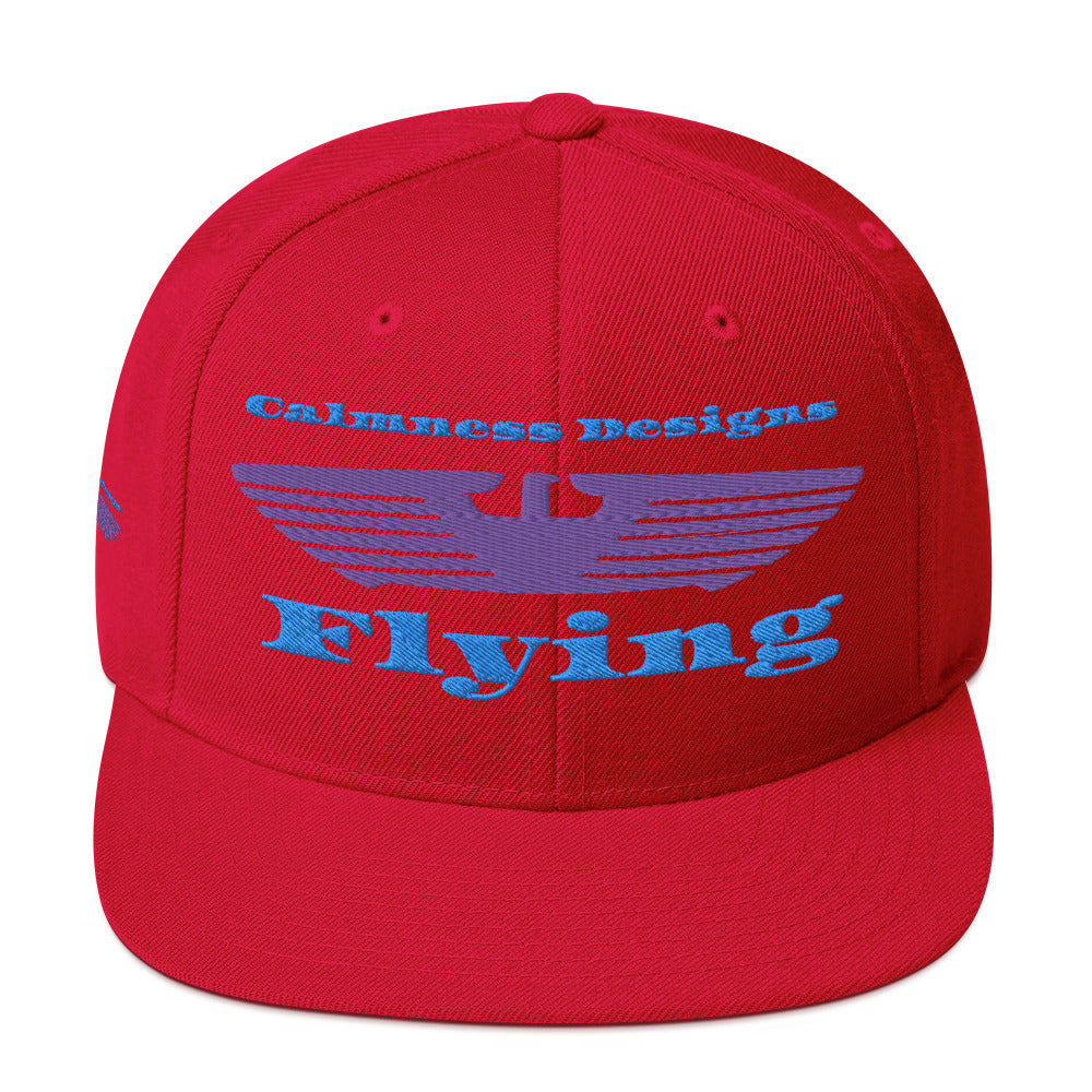 Flying Eagle,  CALMNESS DESIGNS,  Creative Designer's, Snapback Hat