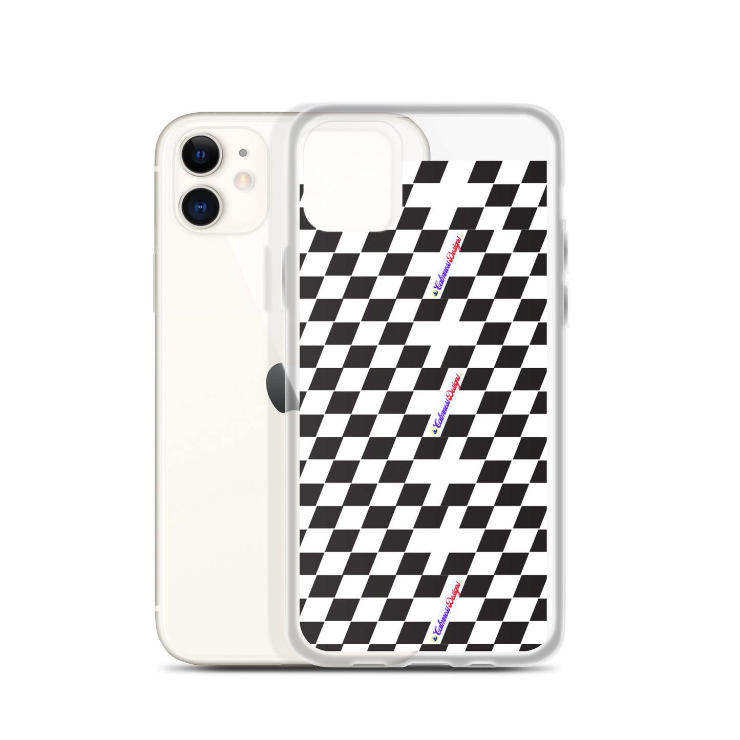 Race Flag Automotive Championship, Calmness Designs,  Clear Case for iPhone®