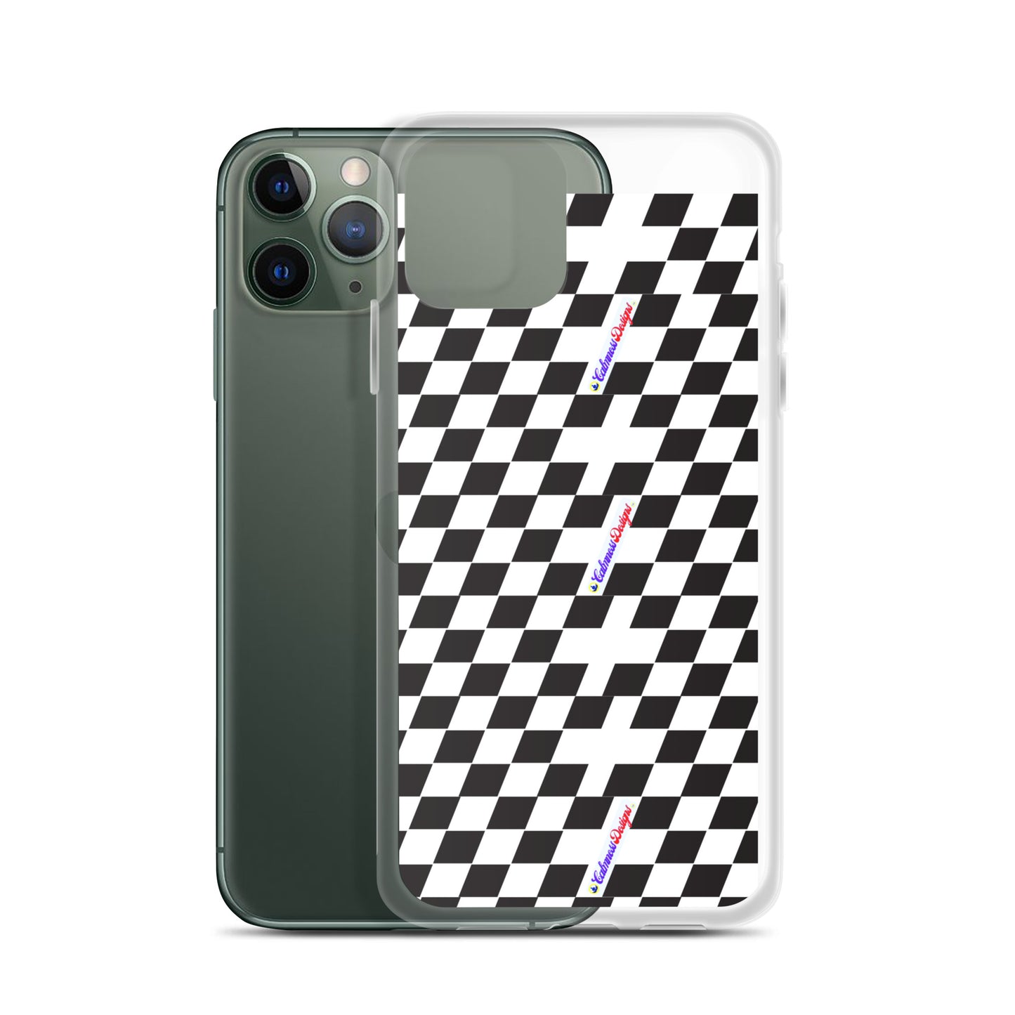 Race Flag Automotive Championship, Calmness Designs,  Clear Case for iPhone®