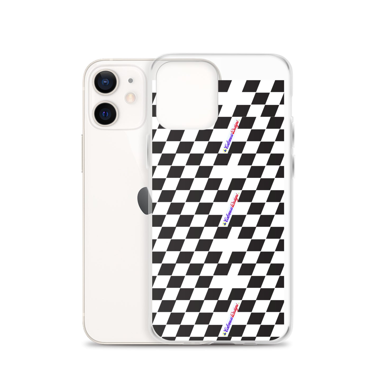 Race Flag Automotive Championship, Calmness Designs,  Clear Case for iPhone®