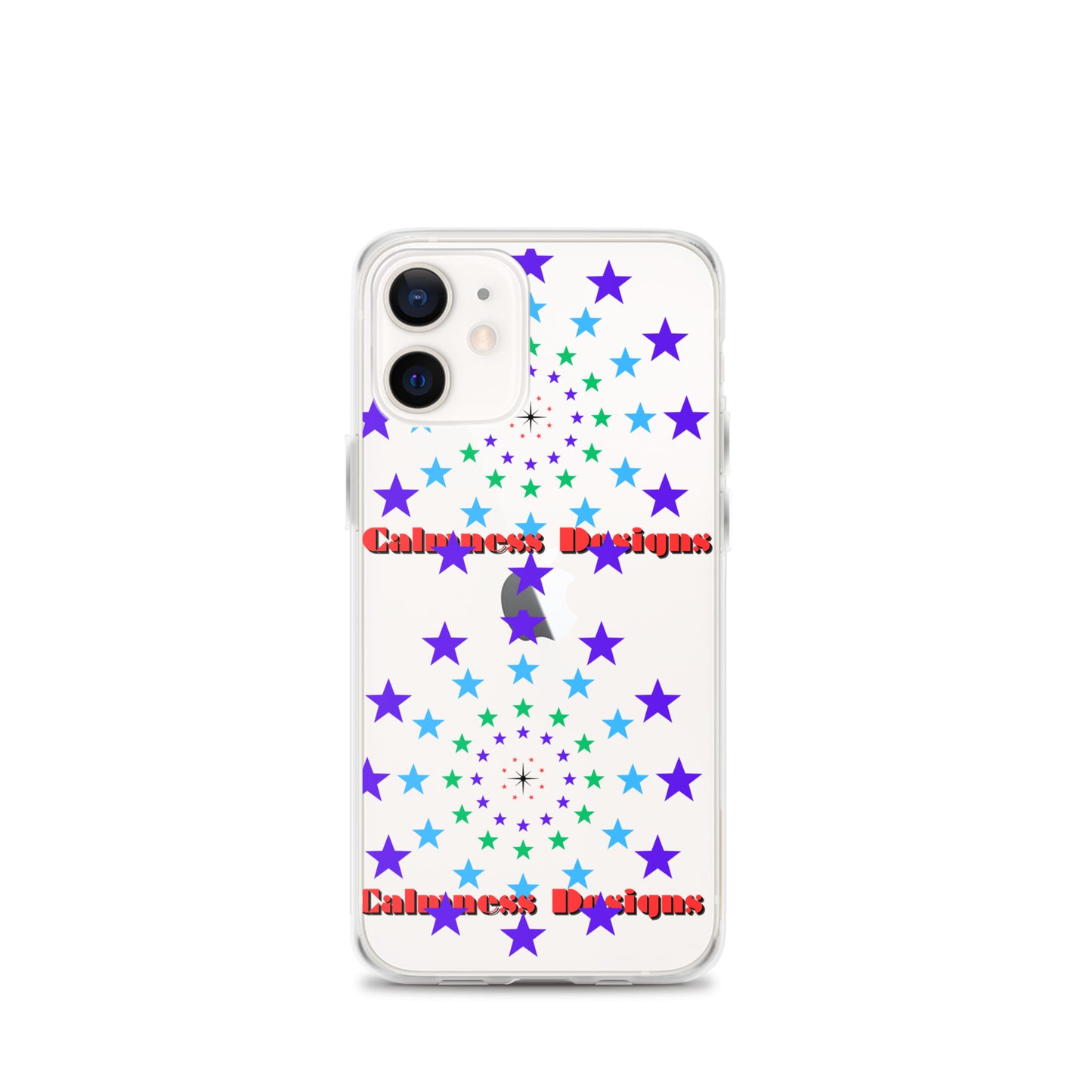 Stars Circle Icon,  Calmness Designs,  Clear Case for iPhone®