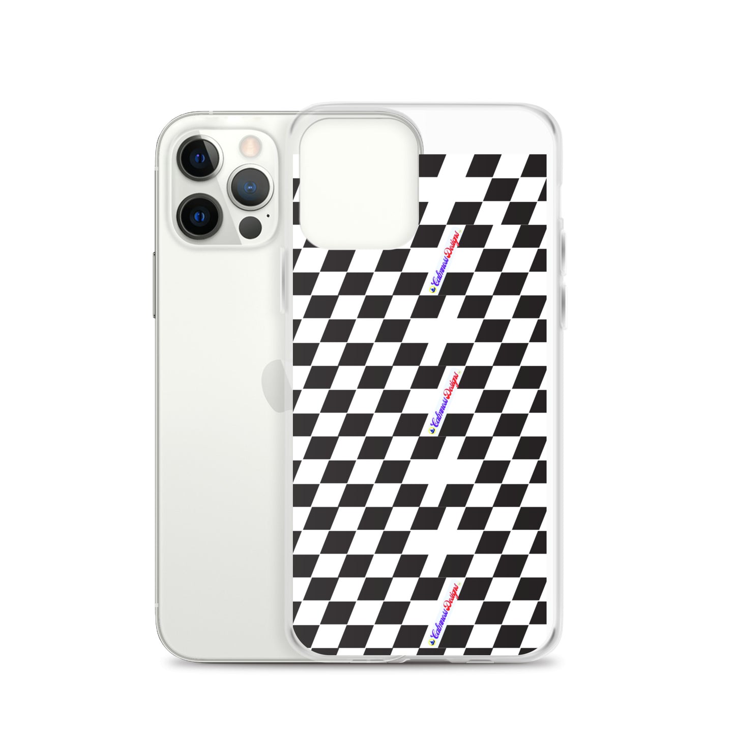 Race Flag Automotive Championship, Calmness Designs,  Clear Case for iPhone®