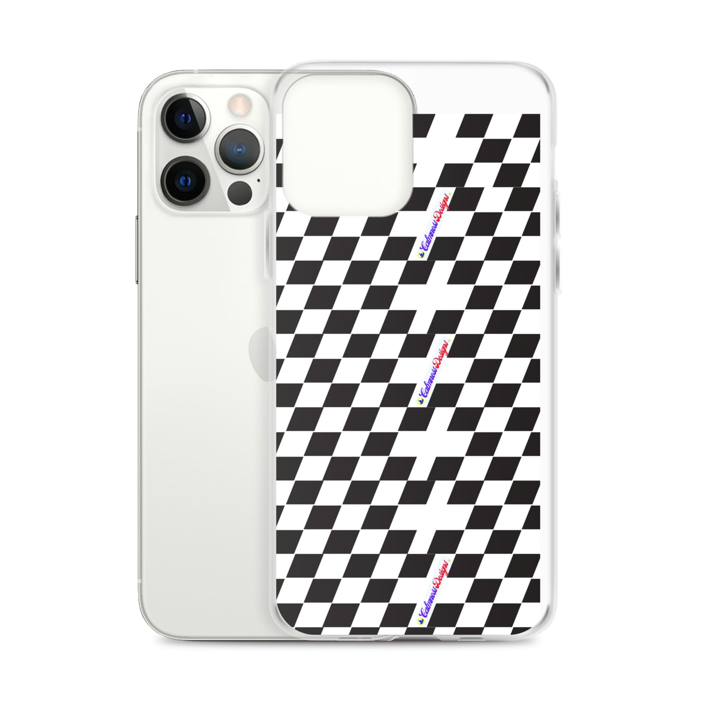 Race Flag Automotive Championship, Calmness Designs,  Clear Case for iPhone®