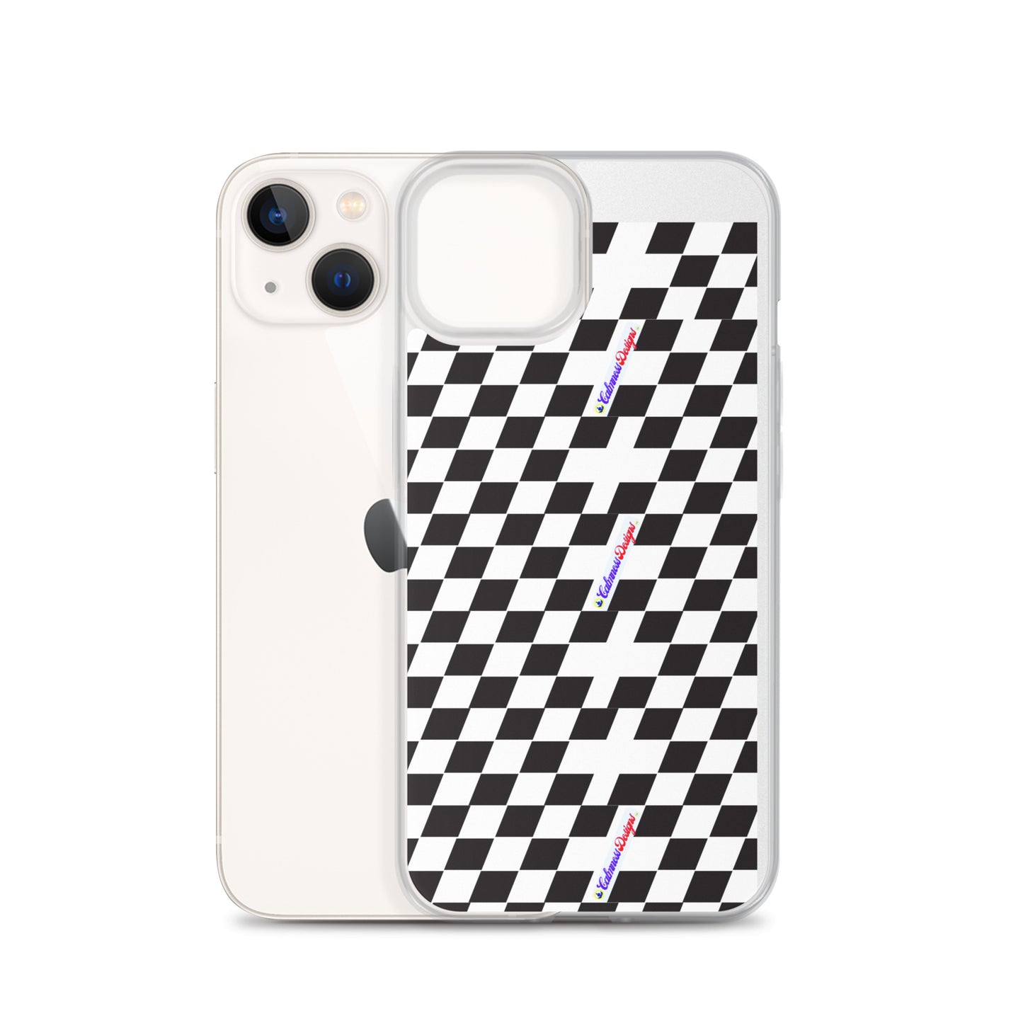 Race Flag Automotive Championship, Calmness Designs,  Clear Case for iPhone®