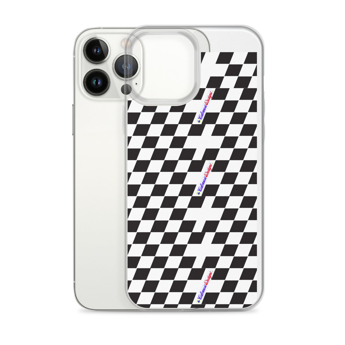 Race Flag Automotive Championship, Calmness Designs,  Clear Case for iPhone®