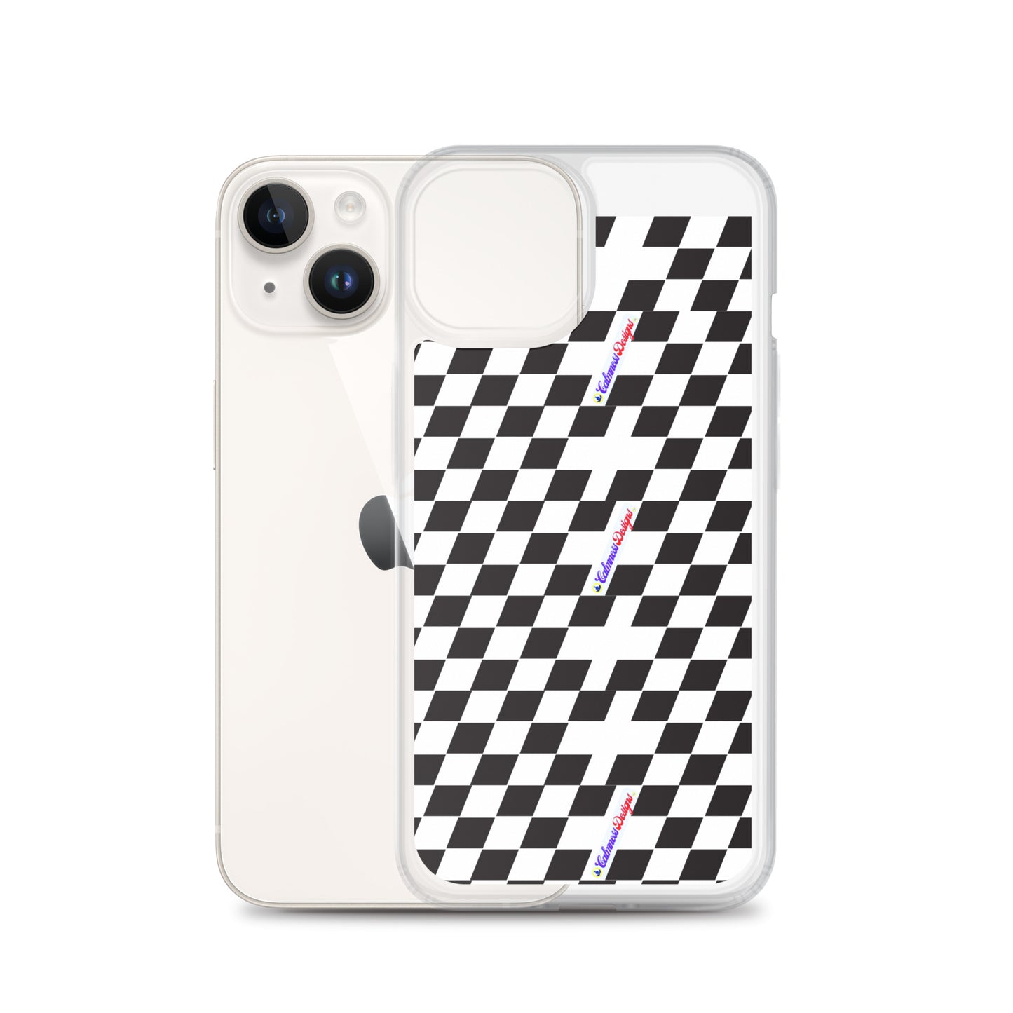 Race Flag Automotive Championship, Calmness Designs,  Clear Case for iPhone®