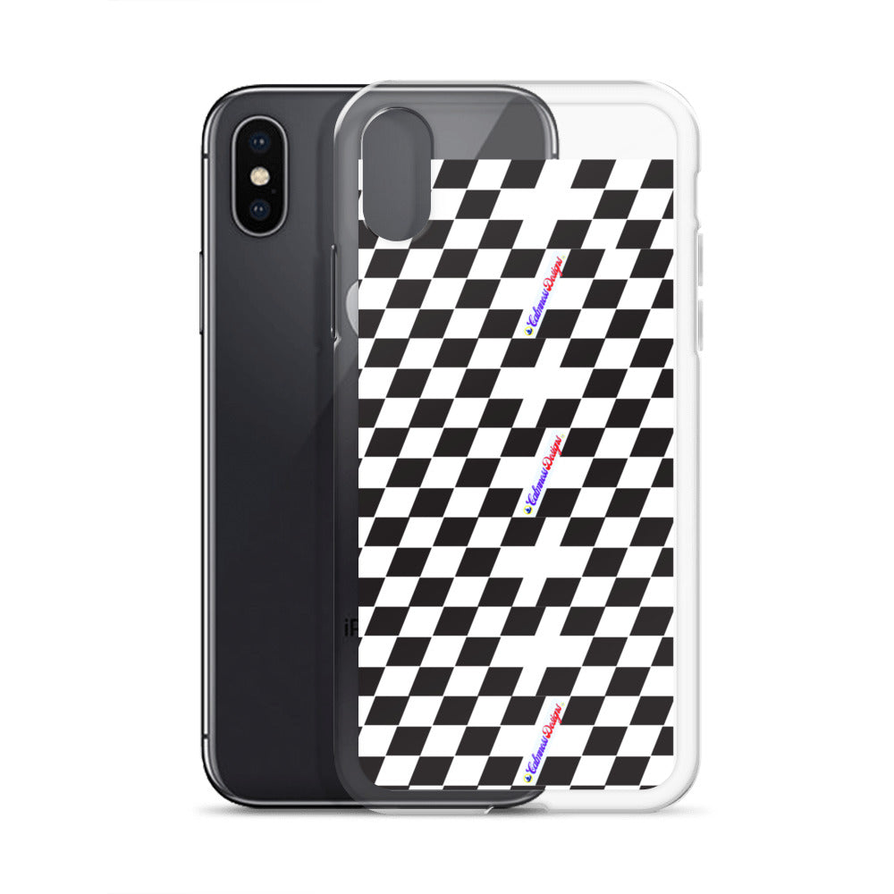 Race Flag Automotive Championship, Calmness Designs,  Clear Case for iPhone®