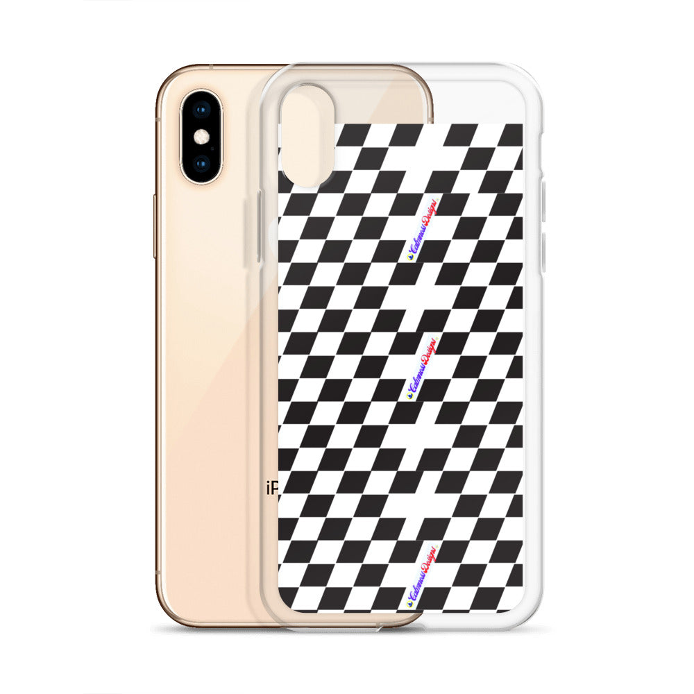 Race Flag Automotive Championship, Calmness Designs,  Clear Case for iPhone®