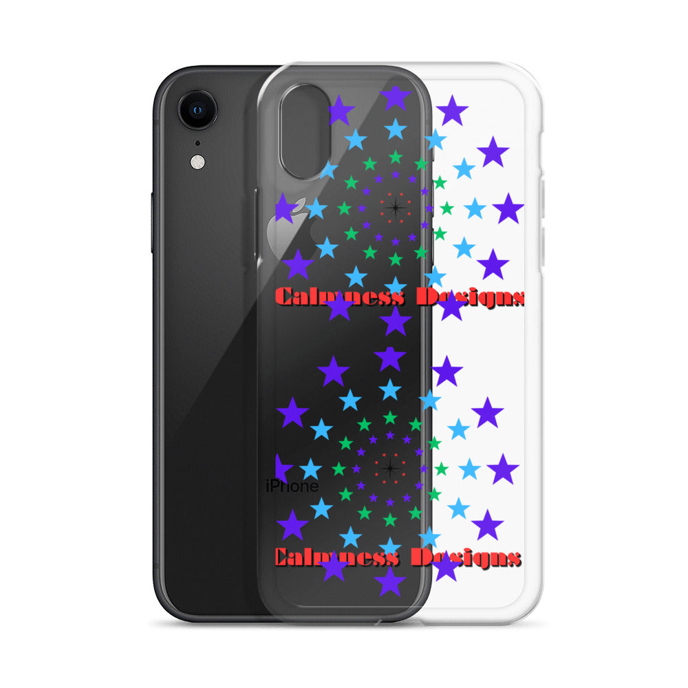 Stars Circle Icon,  Calmness Designs,  Clear Case for iPhone®