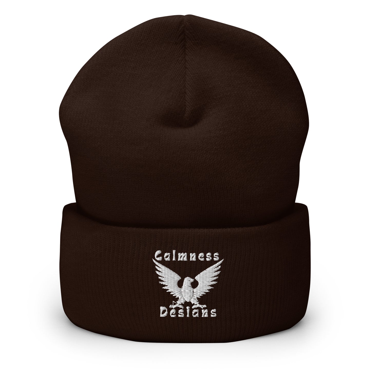 Eagle HERALDIC Symbol,  CALMNESS DESIGNS,  Creative Designer's, Cuffed Beanie