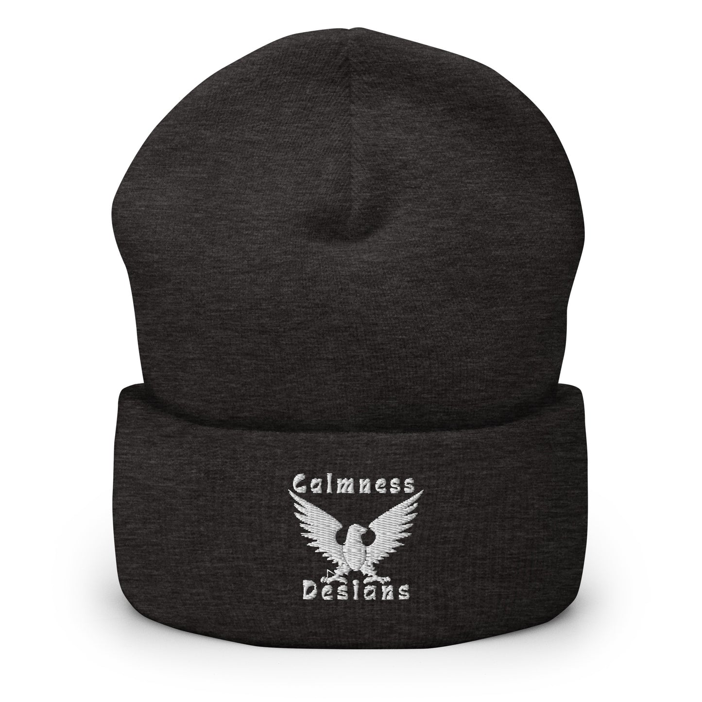 Eagle HERALDIC Symbol,  CALMNESS DESIGNS,  Creative Designer's, Cuffed Beanie