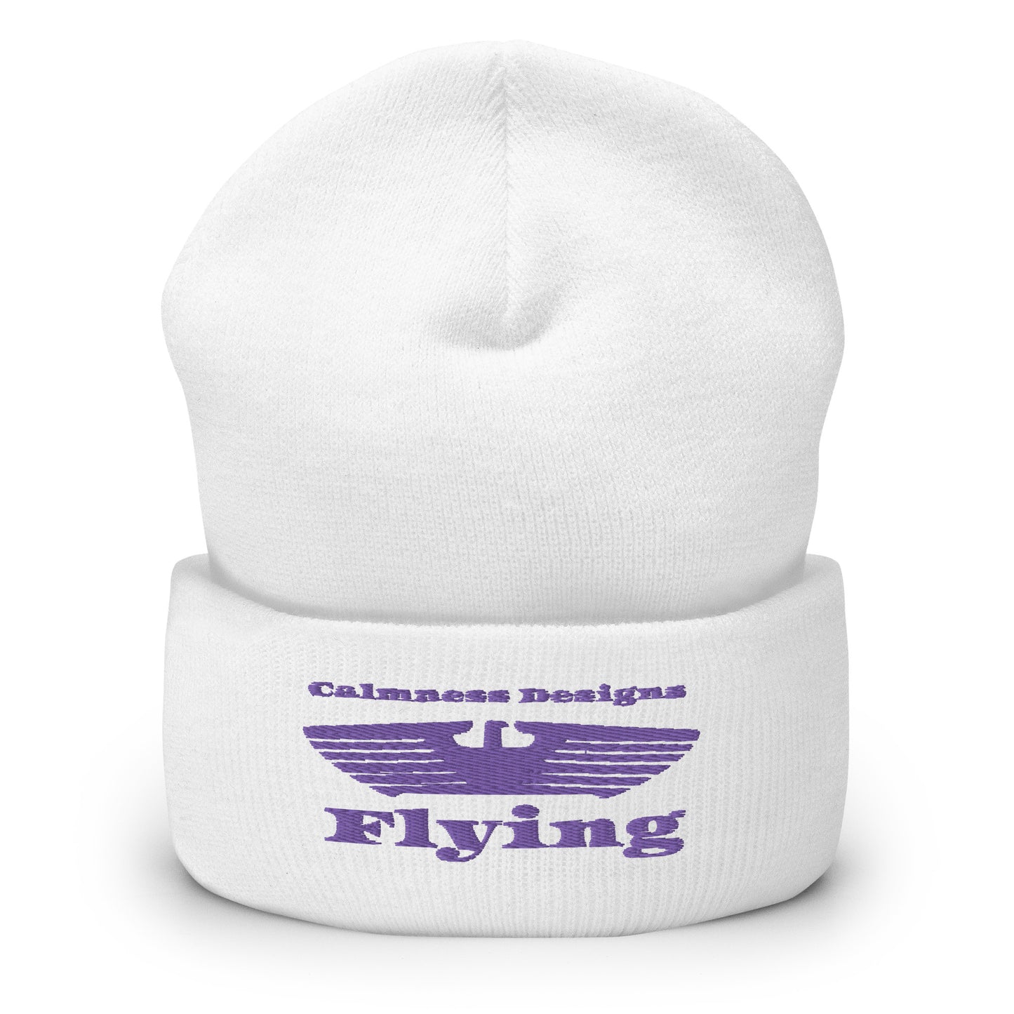 Flying Eagle,  CALMNESS DESIGNS,  Creative Designer's,  Cuffed Beanie