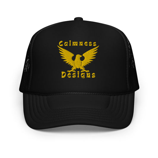 Eagle HERALDIC Symbol,  CALMNESS DESIGNS,  Creative Designer's,  Foam trucker hat