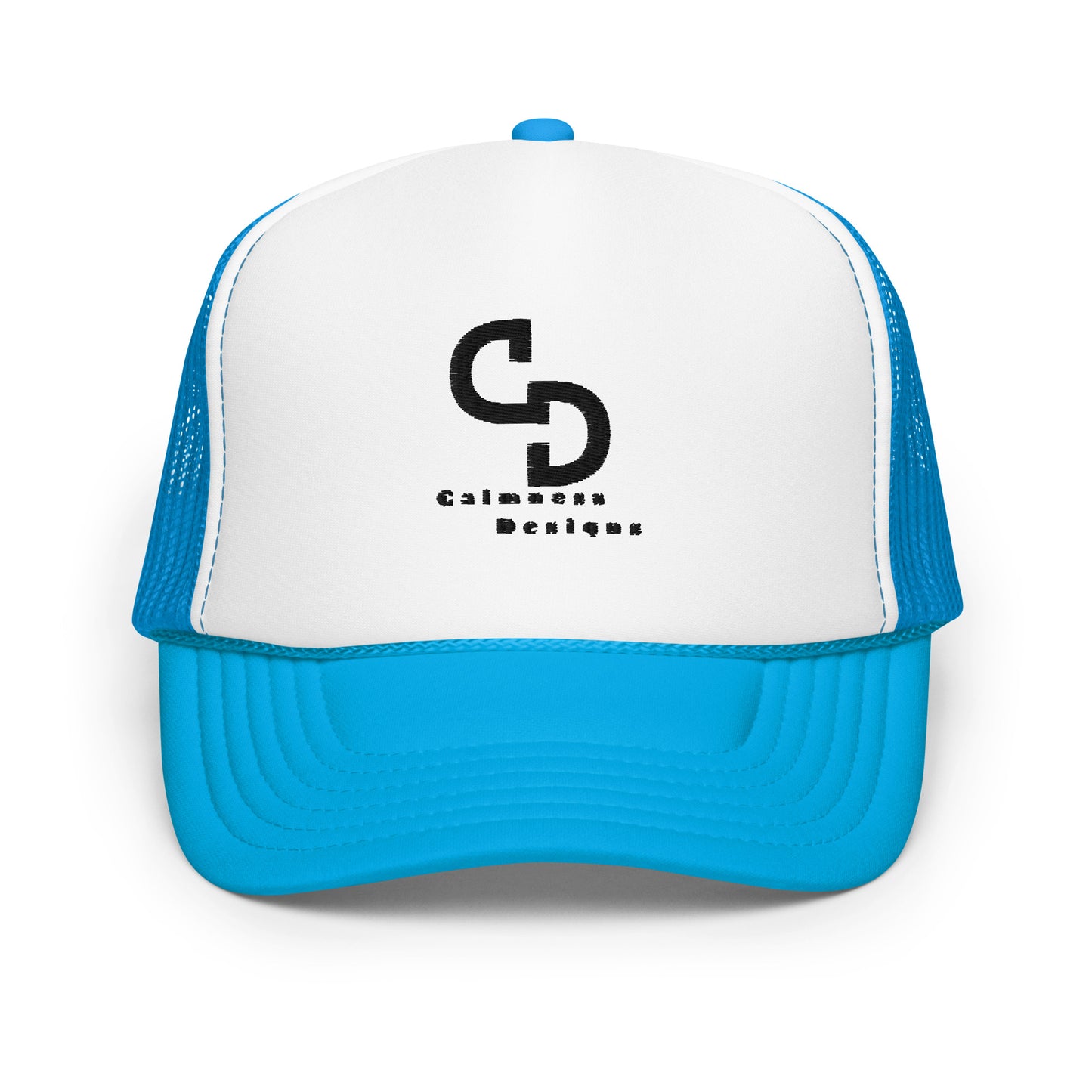 Calmness Designs, (C D) Logo, Creative Designs,  Foam trucker hat