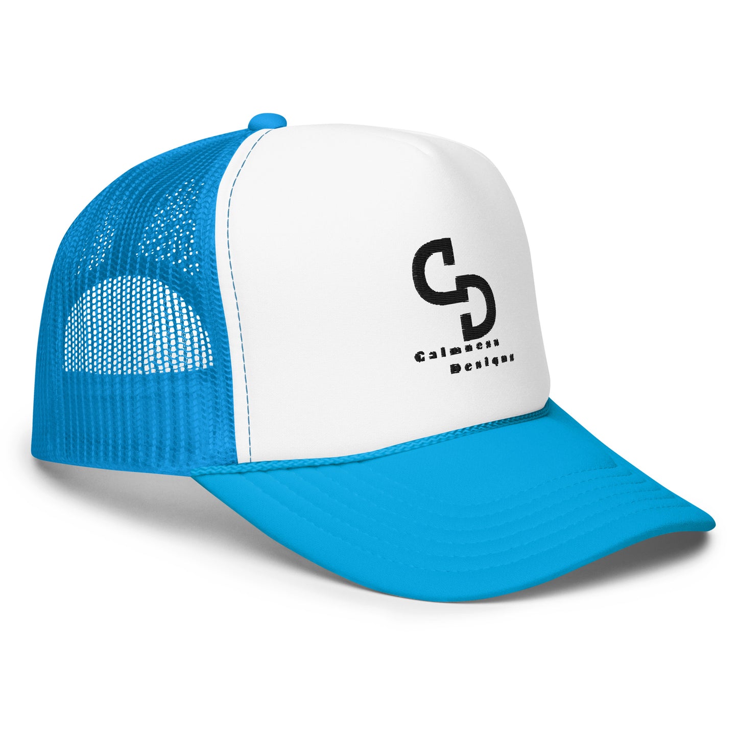 Calmness Designs, (C D) Logo, Creative Designs,  Foam trucker hat