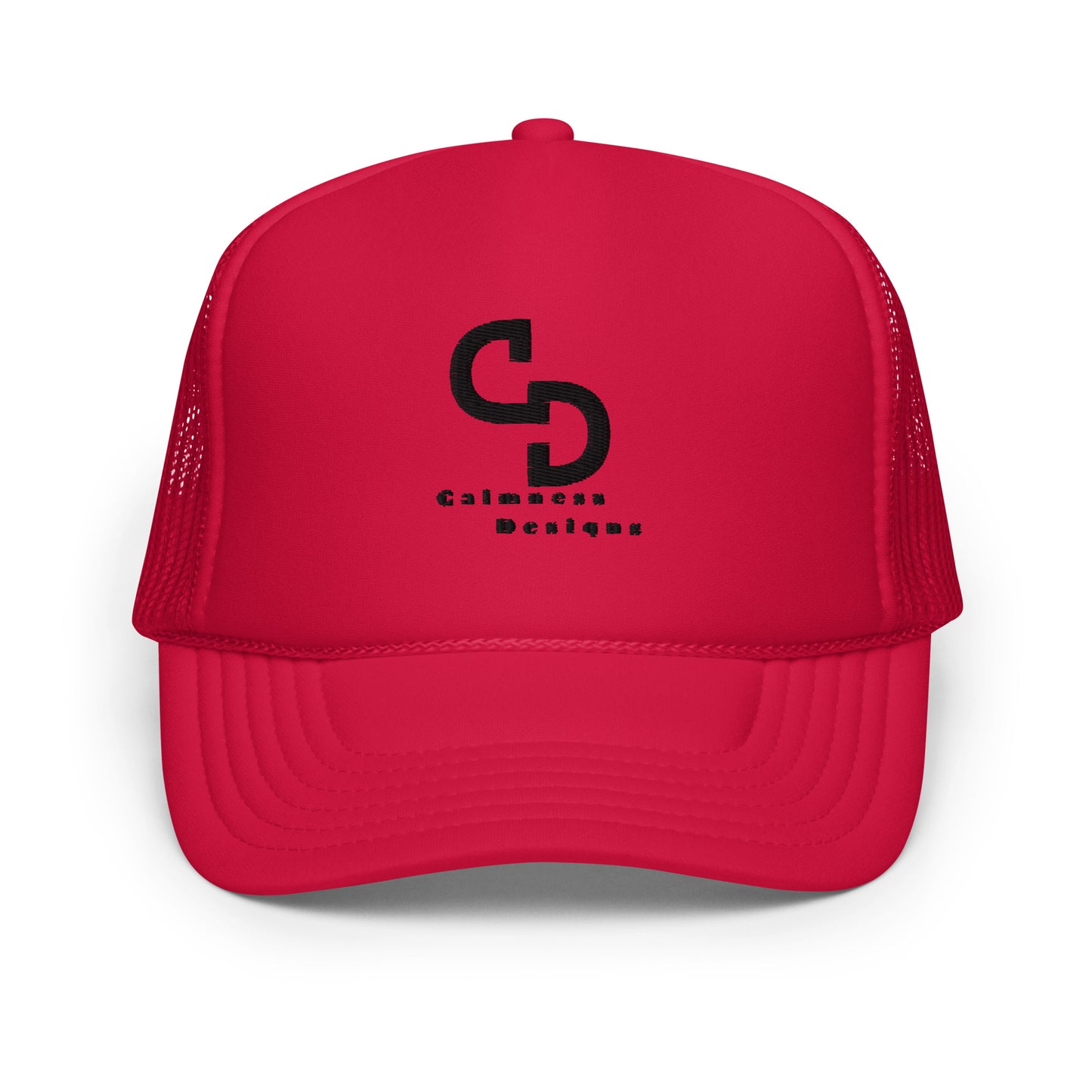 Calmness Designs, (C D) Logo, Creative Designs,  Foam trucker hat