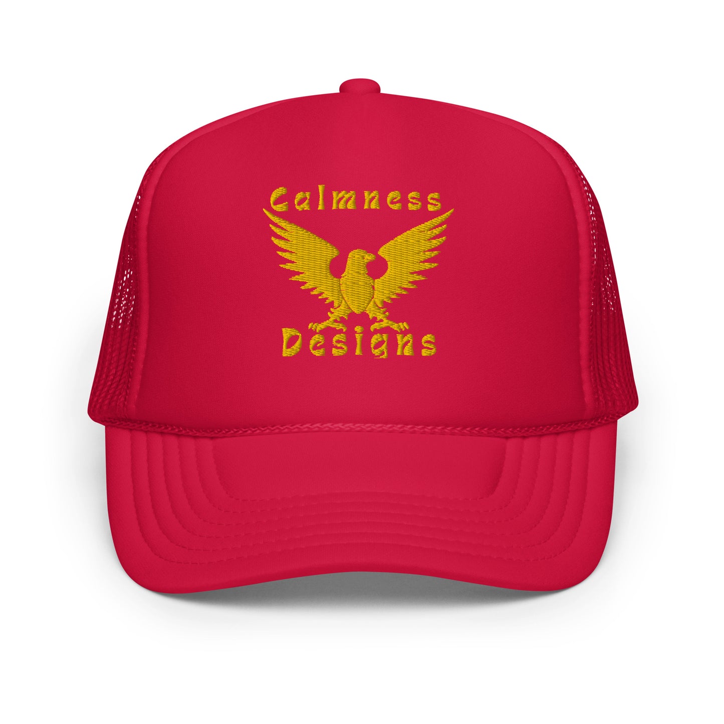 Eagle HERALDIC Symbol,  CALMNESS DESIGNS,  Creative Designer's,  Foam trucker hat