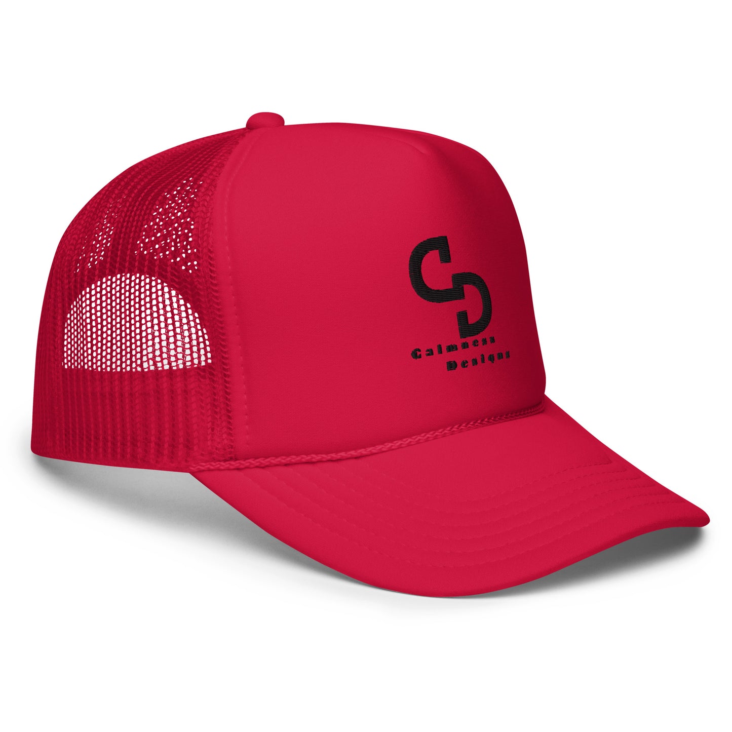 Calmness Designs, (C D) Logo, Creative Designs,  Foam trucker hat