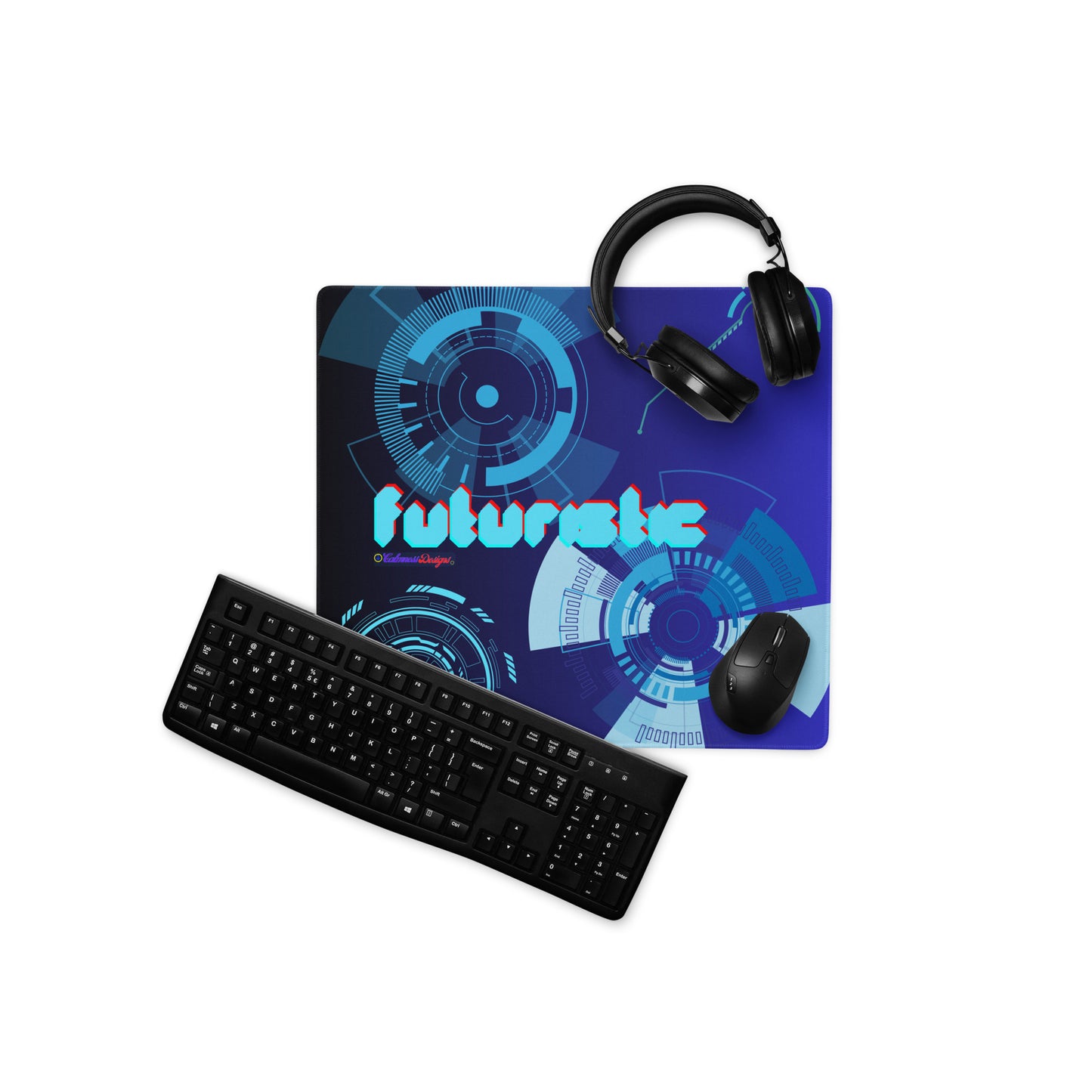 Hi-Tech Circle Robotic Technology, Futuristic HUD Interface, CALMNESS DESIGNS,  Creative Designer's, Gaming mouse pad