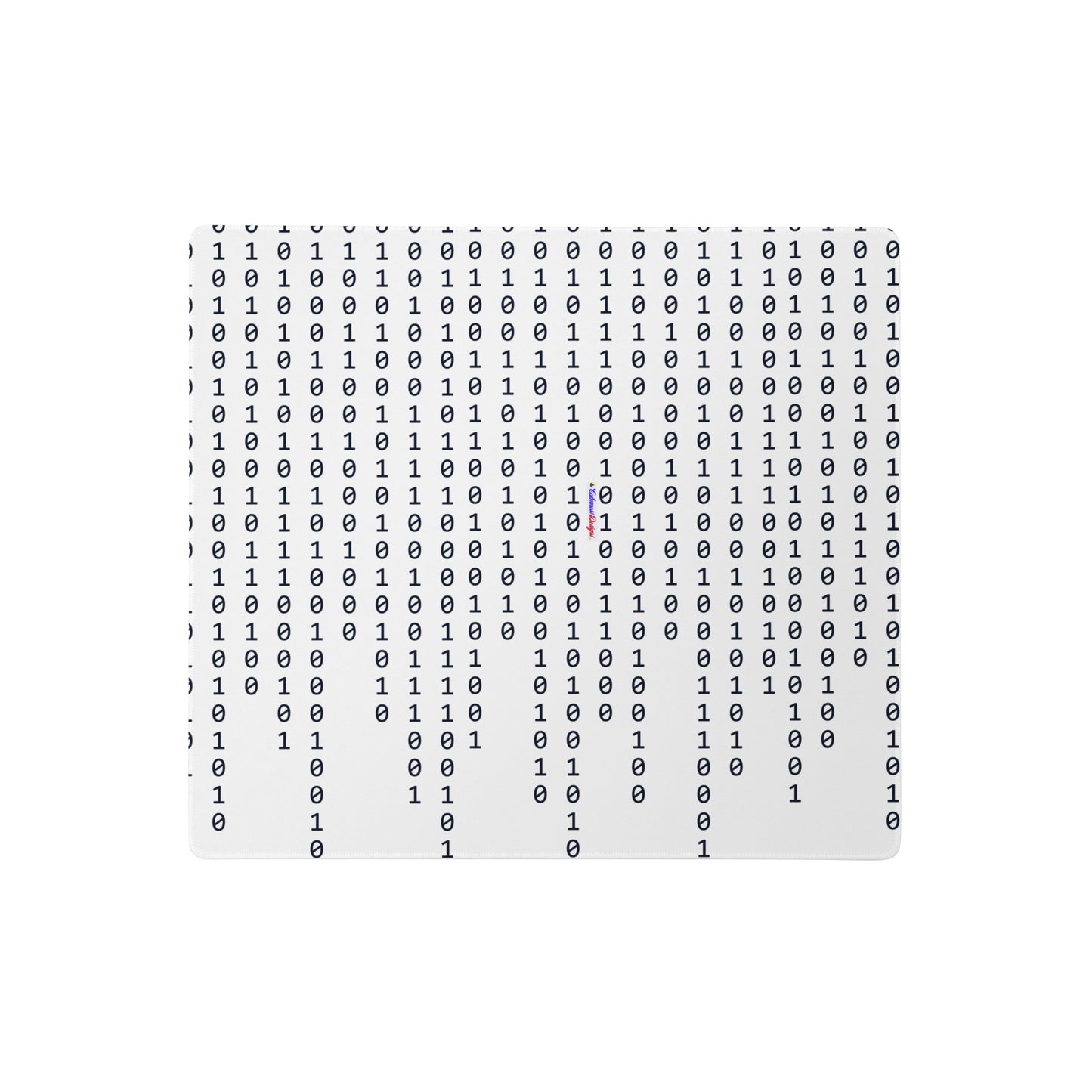 Binary Code Ones and Zeros, Matrix, CALMNESS DESIGNS,  Creative Designer's,  Gaming mouse pad