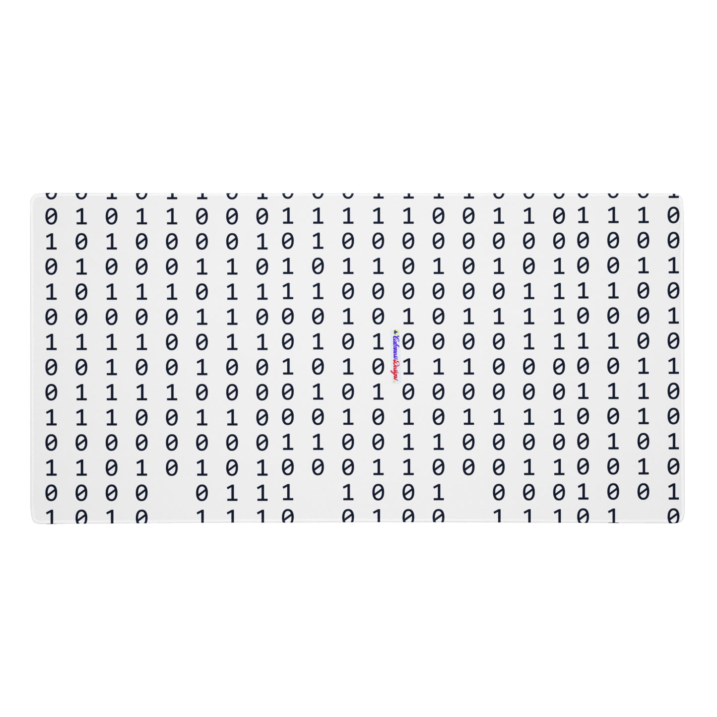 Binary Code Ones and Zeros, Matrix, CALMNESS DESIGNS,  Creative Designer's,  Gaming mouse pad