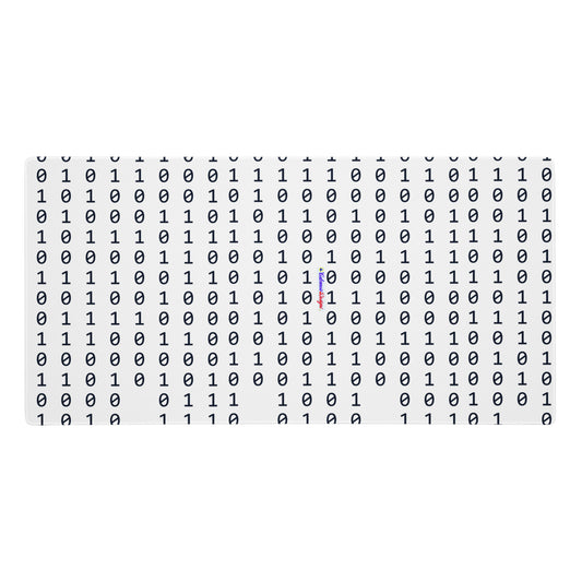 Binary Code Ones and Zeros, Matrix, CALMNESS DESIGNS,  Creative Designer's,  Gaming mouse pad