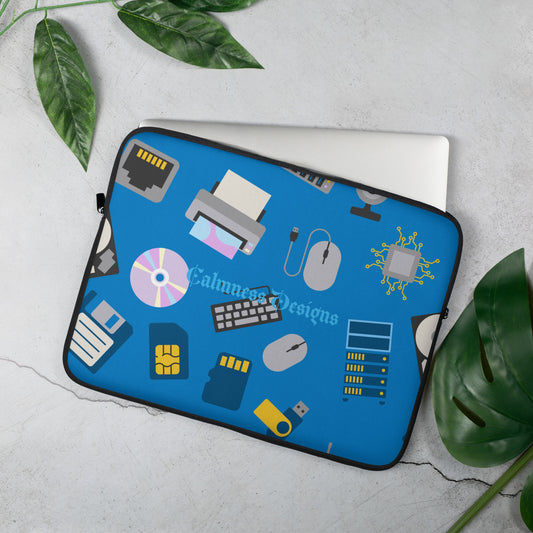 Computer  Hardware's, Calmness Designs, Creative Designs,   Laptop Sleeve