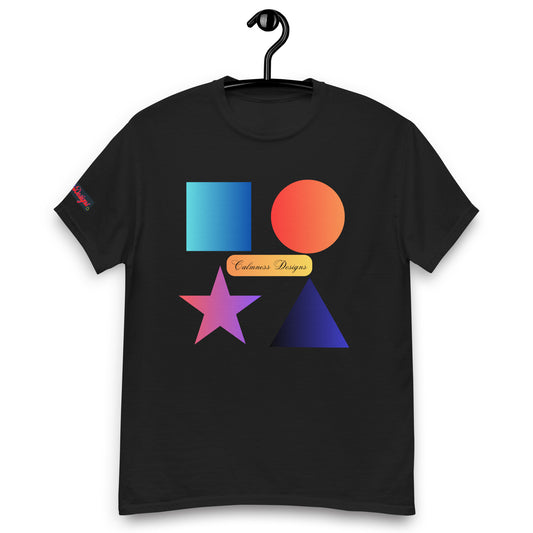 Square, Triangle, Circle, Star, Calmness Designs, Creative Designs, Men's classic tee