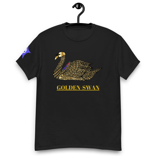 GOLDEN-SWAN, CALMNESS DESIGNS,  Creative Designer's,  Men's classic tee